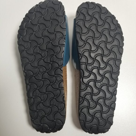 NWOB Birkenstock Birkis Catalina Women's Teal Sandals EU 38 US 8 - Picture 4 of 7